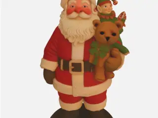 santa and elf