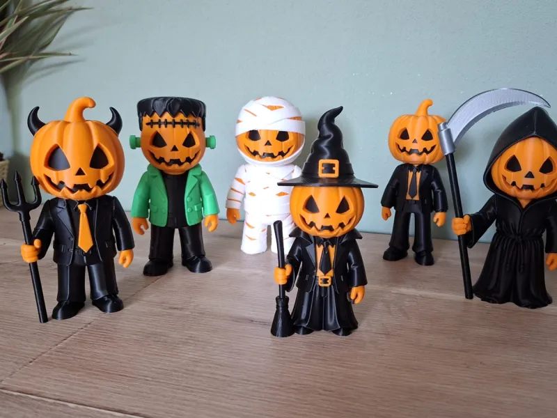 Pompoenheks – Schattig Halloweenbeeldje