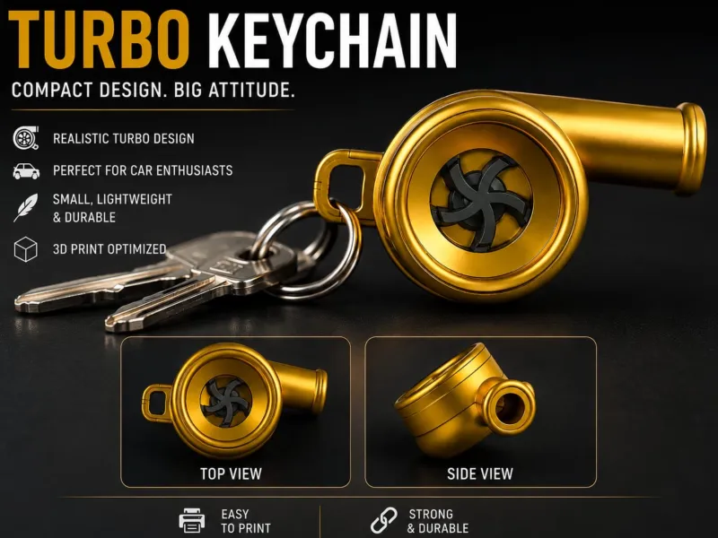 Turbo Keychain