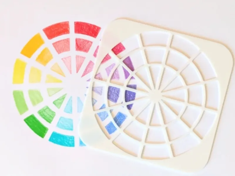 Plantilla de Rueda de Color / Color Wheel Template