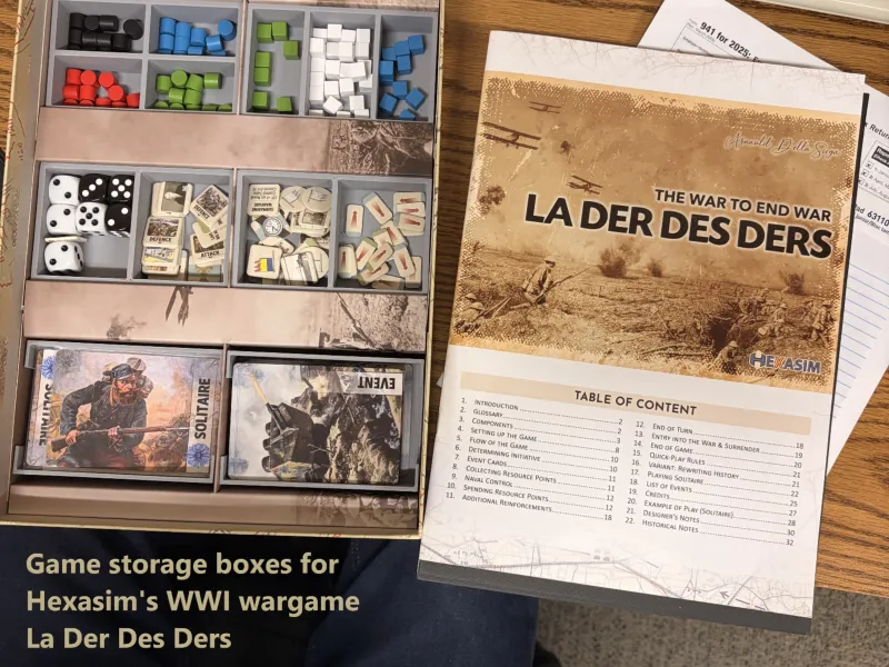 Game box Storage for La Der Des Ders