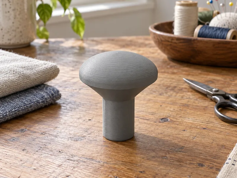 Mendcap Darning Mushroom: Curved Mending Support