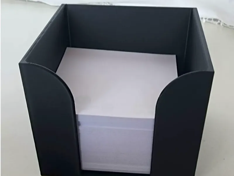 Minimalist Cube Memo Pad Holder - V1 (Standard)