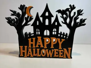 Happy Halloween tabletop sign