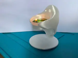Ghost candle holder