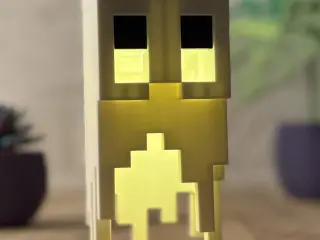 Minecraft inspired ghost