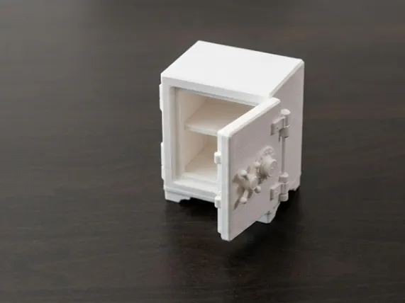 Classic Safe With Open Door