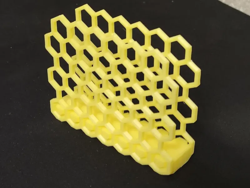 Napkin holder honeycomb