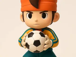 Mark Evans figure from Inazuma Eleven