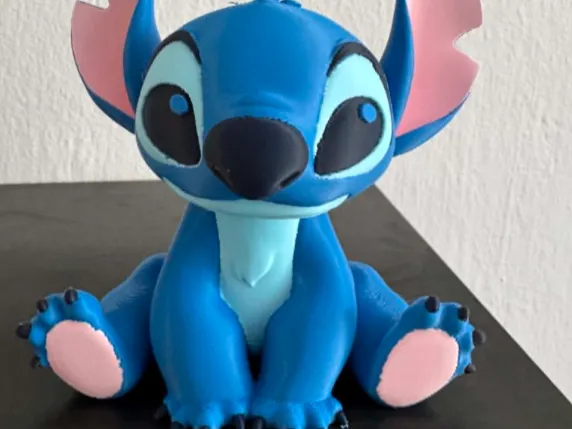 Stitch – Cute Multicolor 3D Print