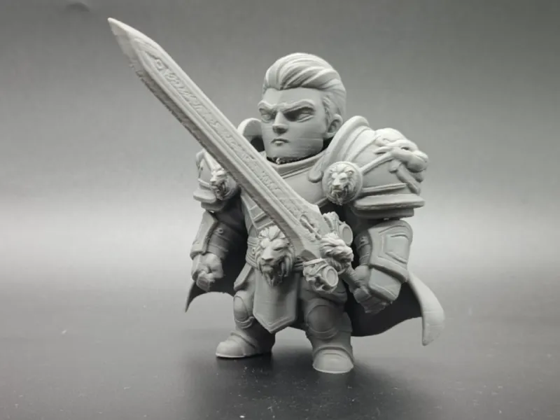 Chibi Paladin - Cute Fantasy Knight RPG - DnD miniature