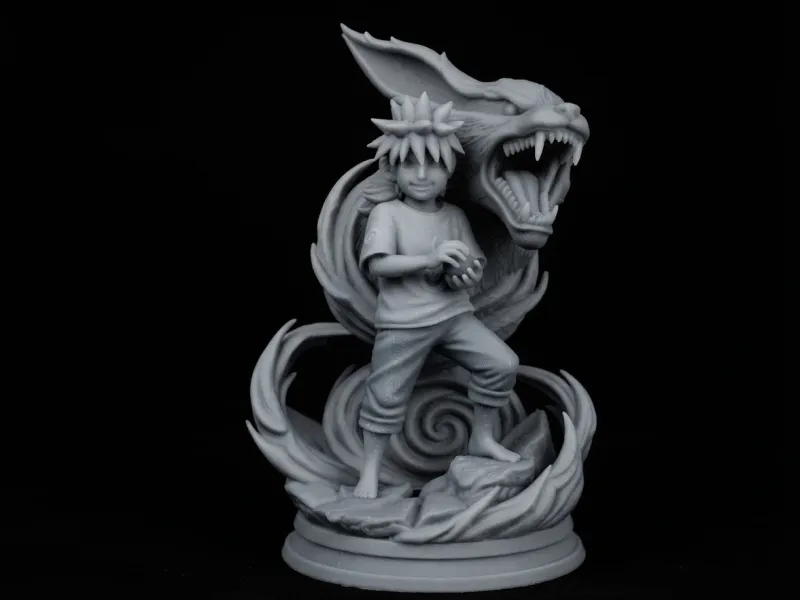 Estatua de Naruto Uzumaki estilo Naruto