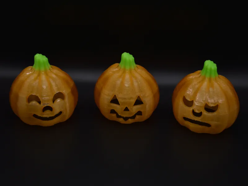 Pumpkin Tealight Jack-o-Lantern Shades