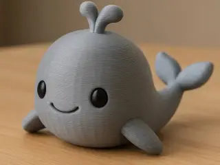 Whale Cute Figure