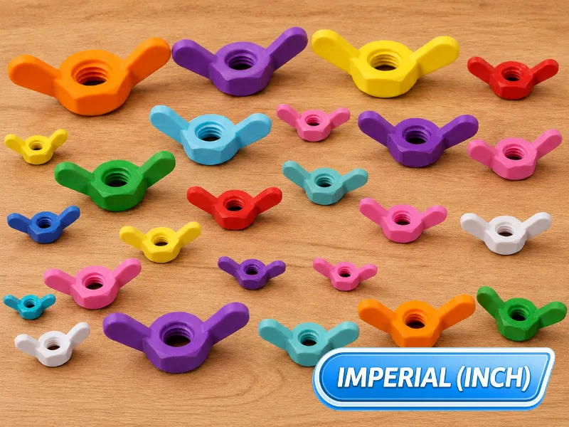 IMPERIAL WING NUT Set (inch)