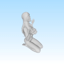naked woman blindfolded varaition-0