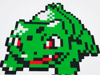 001 Bulbasaur Sprite Multicolor