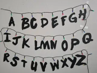 Stranger Things Wall Letters