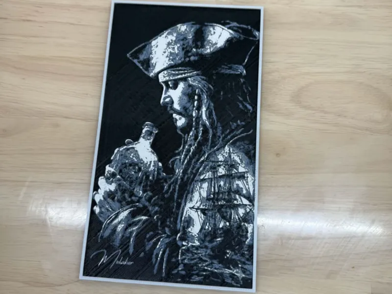 Jack Sparrow Hueforge