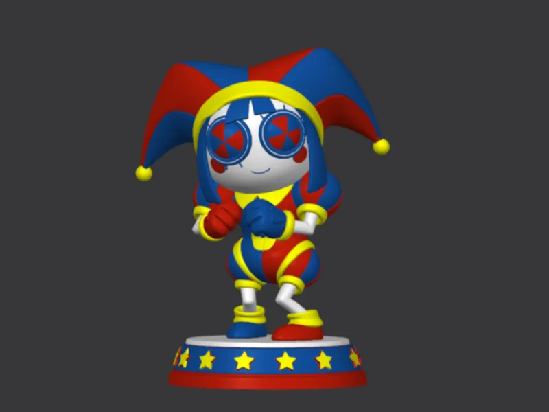 The Amazing Digital Circus: Pomni Statue