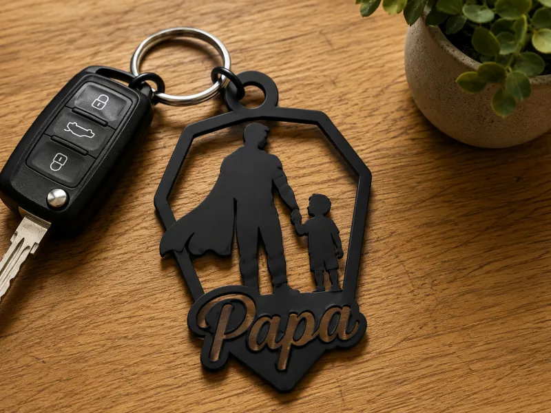 Portachiavi Super papà