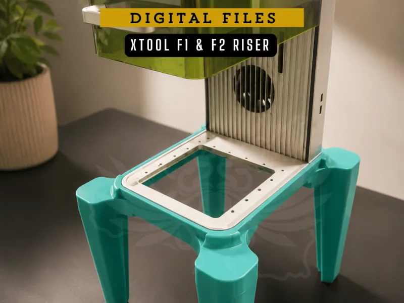xTool Riser F1 & F2 Adjustable with Magnets Slots