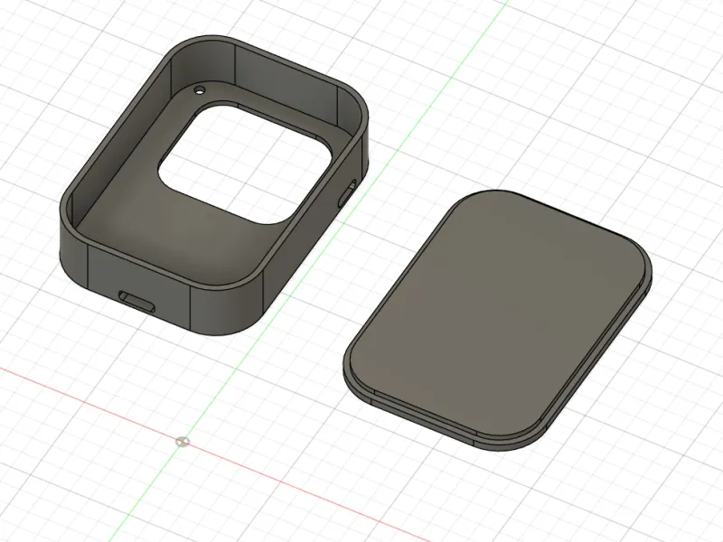 Box for your designer device, with space for 1,69inch LCD.