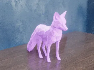 Low Poly Fox
