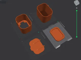 Desk Bin - Medium garbage bin - Trash