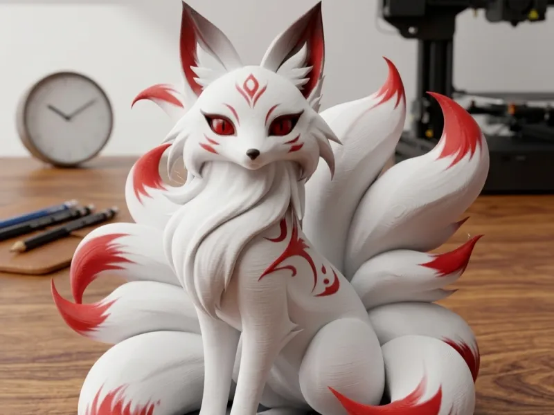 Kitsune Figure