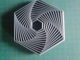 Hexagonales Fraktal-Fidget-0