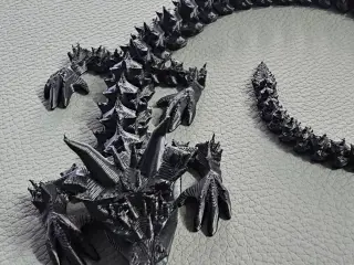 Filamentius Print in Place Articulated Dragon