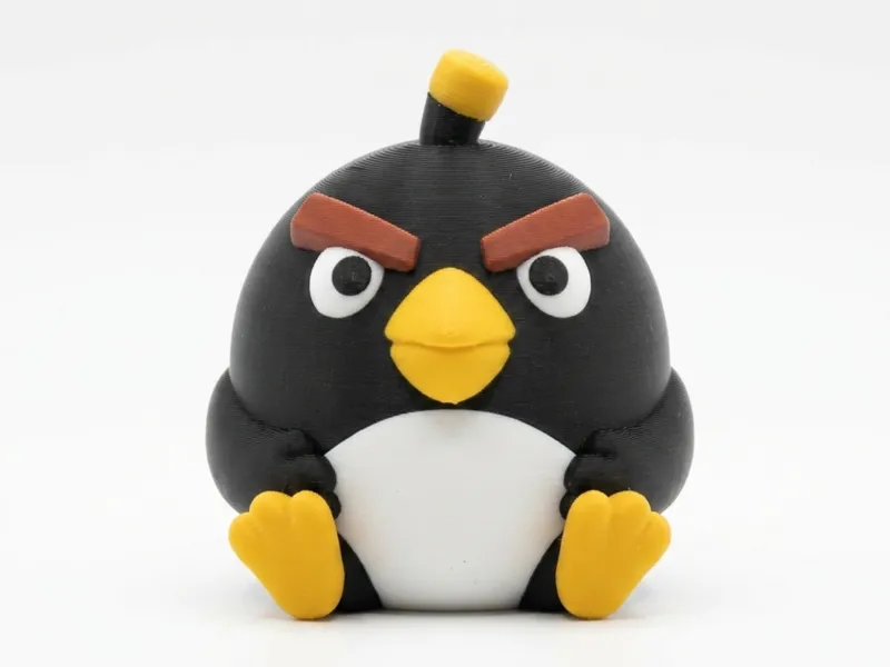 Bombe - Angry Birds - Jouet - Porte-clés - Breloque - Sans support