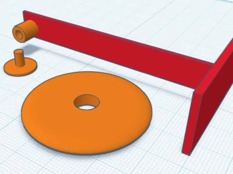 Rear plane wheel
