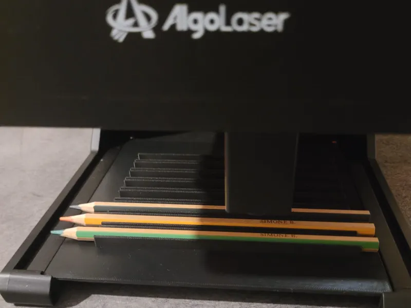 Gabarito de Gravação em Lápis de Cor para Laser Pixi (Testado no 3W)