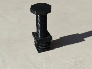 Ping pong screw