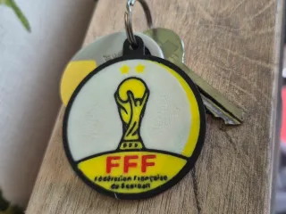 Keychain Coupe du monde FFF