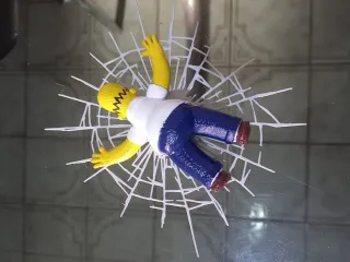 HOMER SIMPSON SMASHED