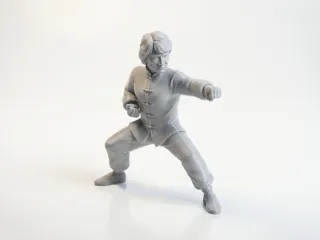 Jackie Chan Figurine Movies & TV Collectible 3D Printable