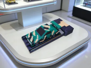 弹力车 创想三维
