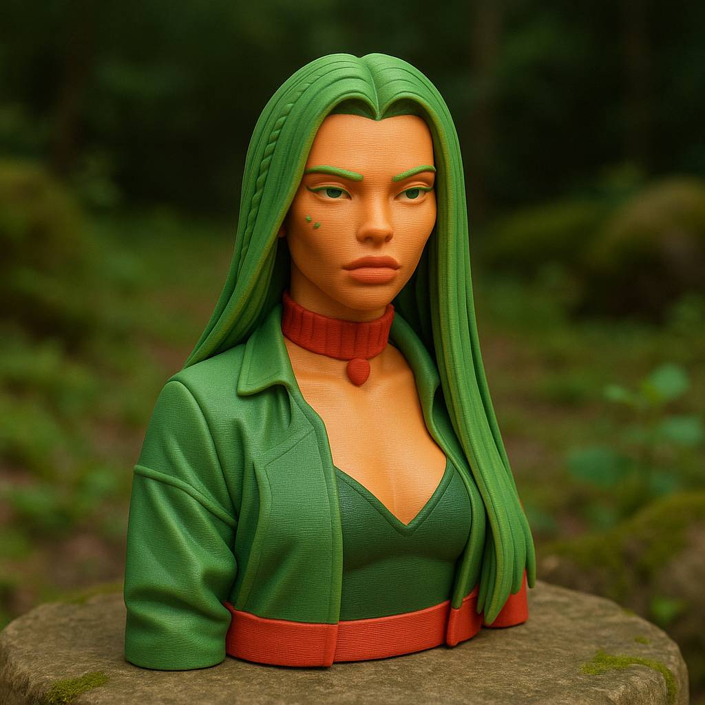 Forest Sorceress Bust