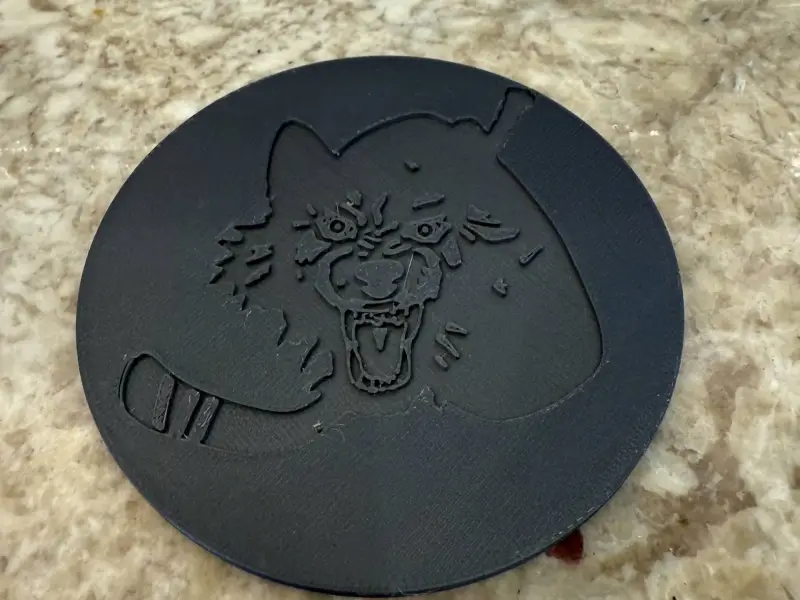 Chicago Wolves Coaster