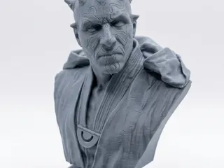 Maul and Low Poly Maul the Darth Pawn