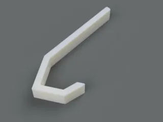 Bike Helmet / Coat Wall Support