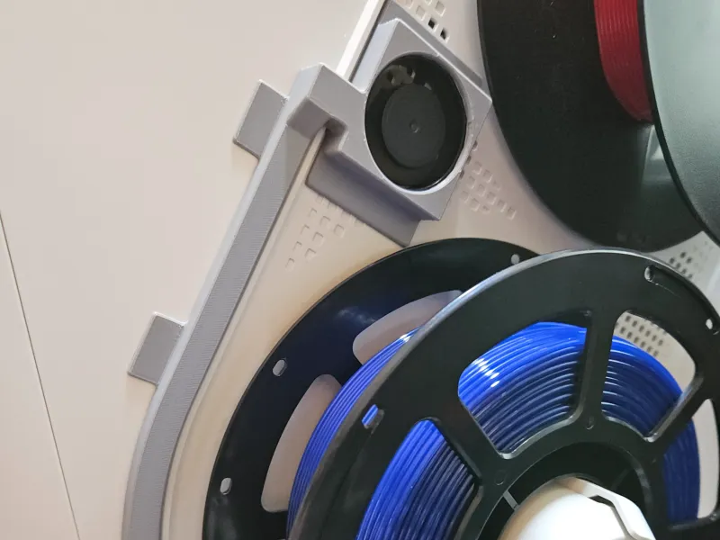 Snapmaker U1 Fan Mod with Cable Guide