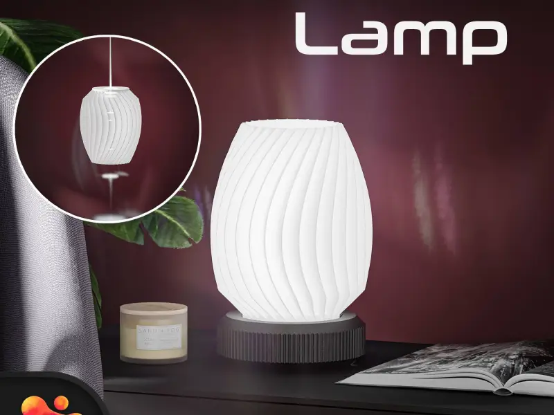 Velora Lamp by Polymeria