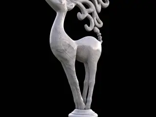 Reindeer Sculpture