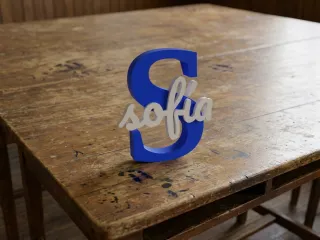 Wall Art Nombre Sofia