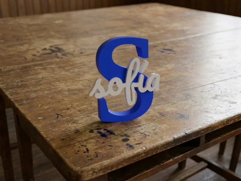 Wall Art Nombre Sofia
