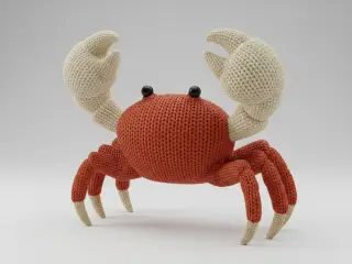 Knitted Playful Crab Pal – Noah0x03